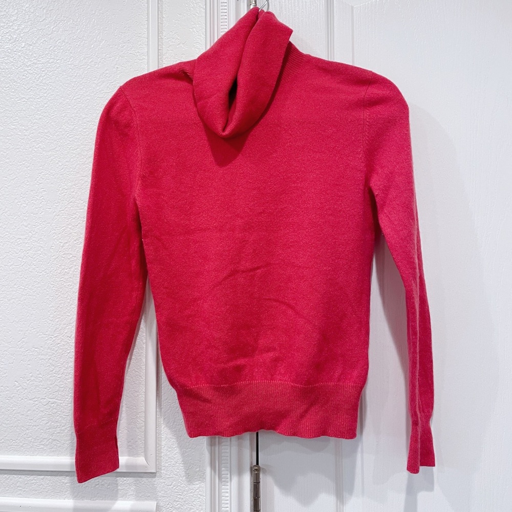 Pink cashmere sweater